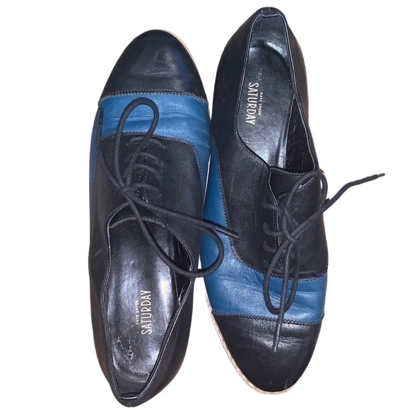 Kate Spade “Saturday” Two Toned Oxford Shoe - Picture 2 of 11
